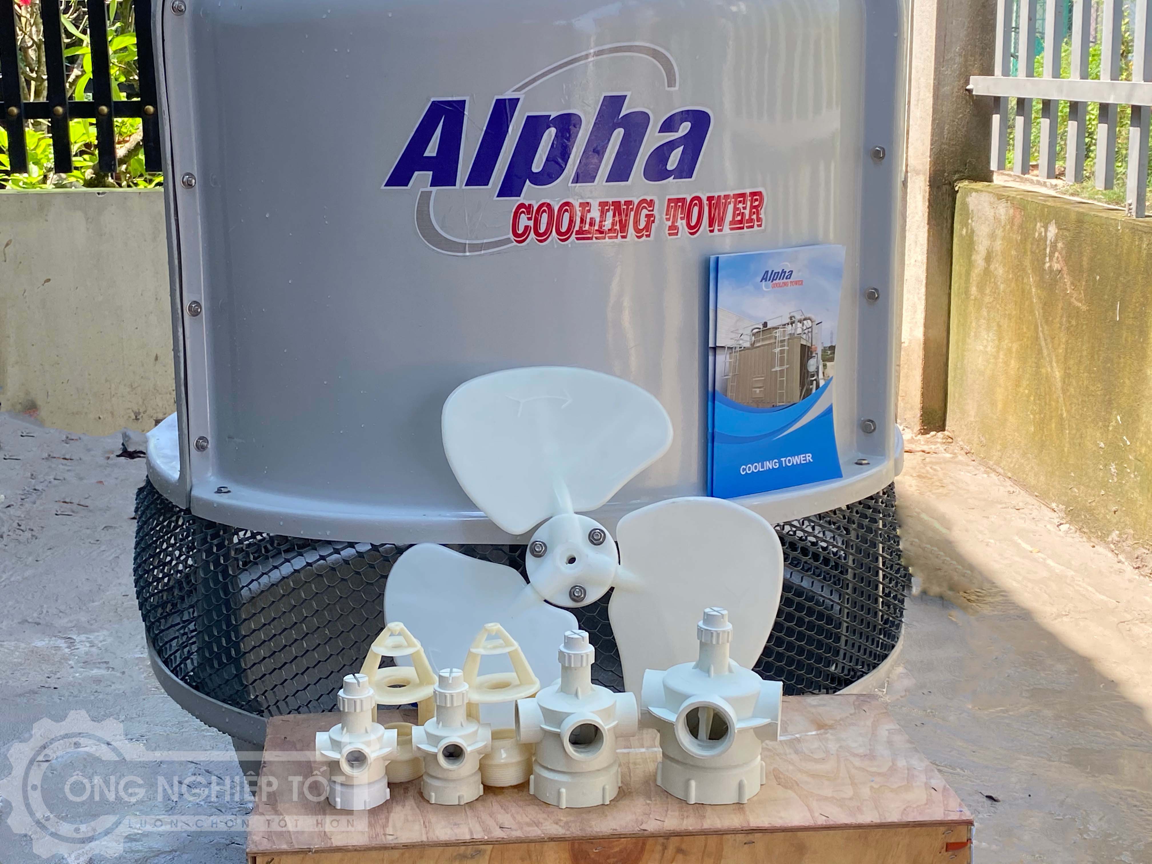 Ảnh chụp cánh quạt nhựa D460